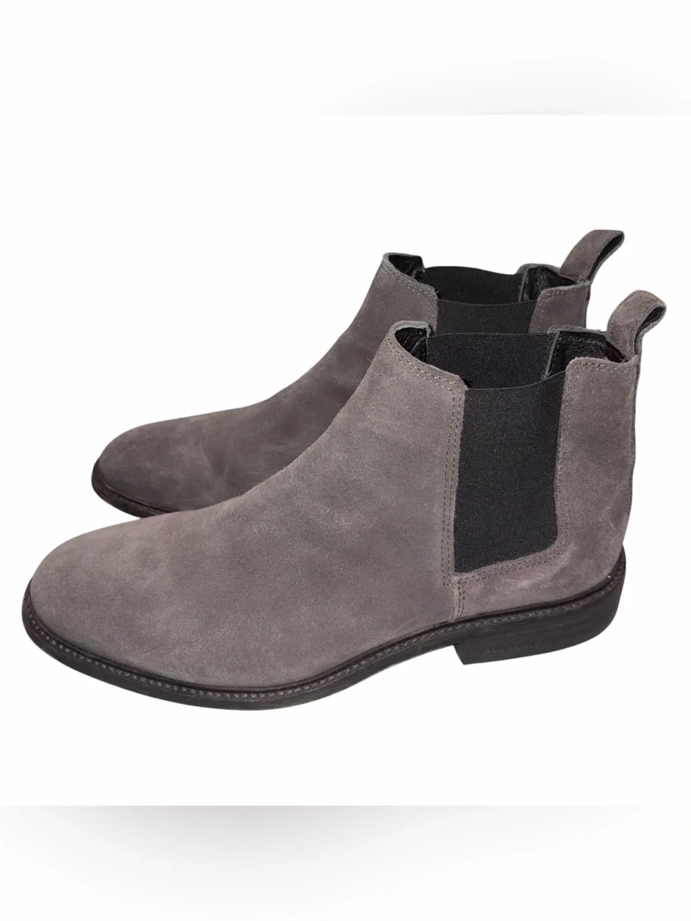 All Saints Gray Suede Harley Chelsea Boots Men’s size 42